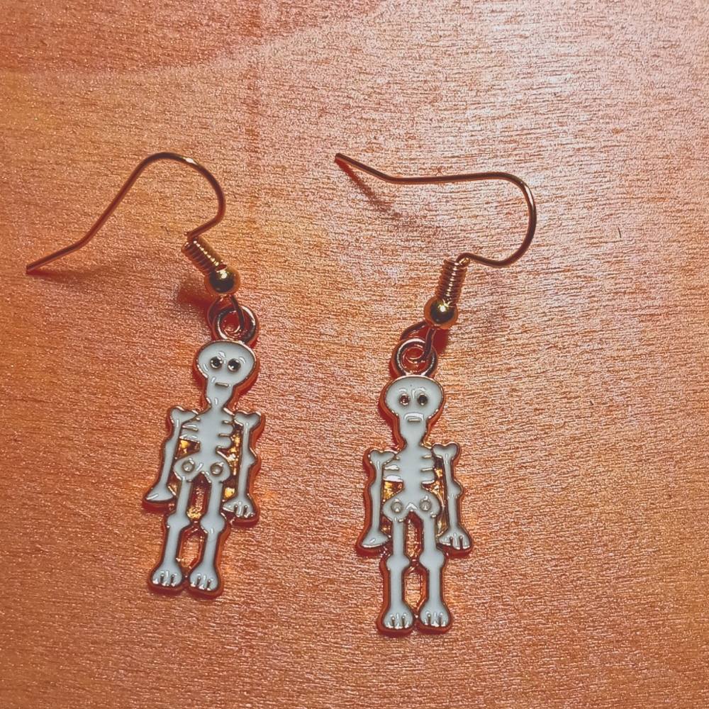 Skeleton Earrings